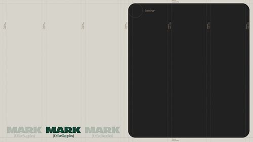 设计分享 mark 办公用品公司